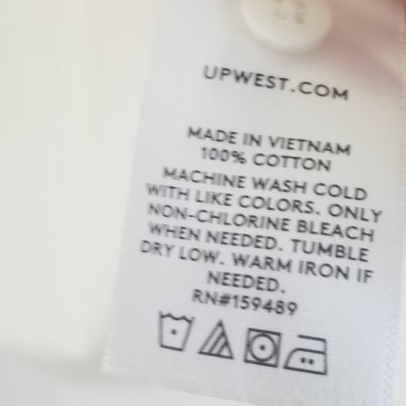 Upwest Breezy Camp Shirt Small - Picture 3 of 6